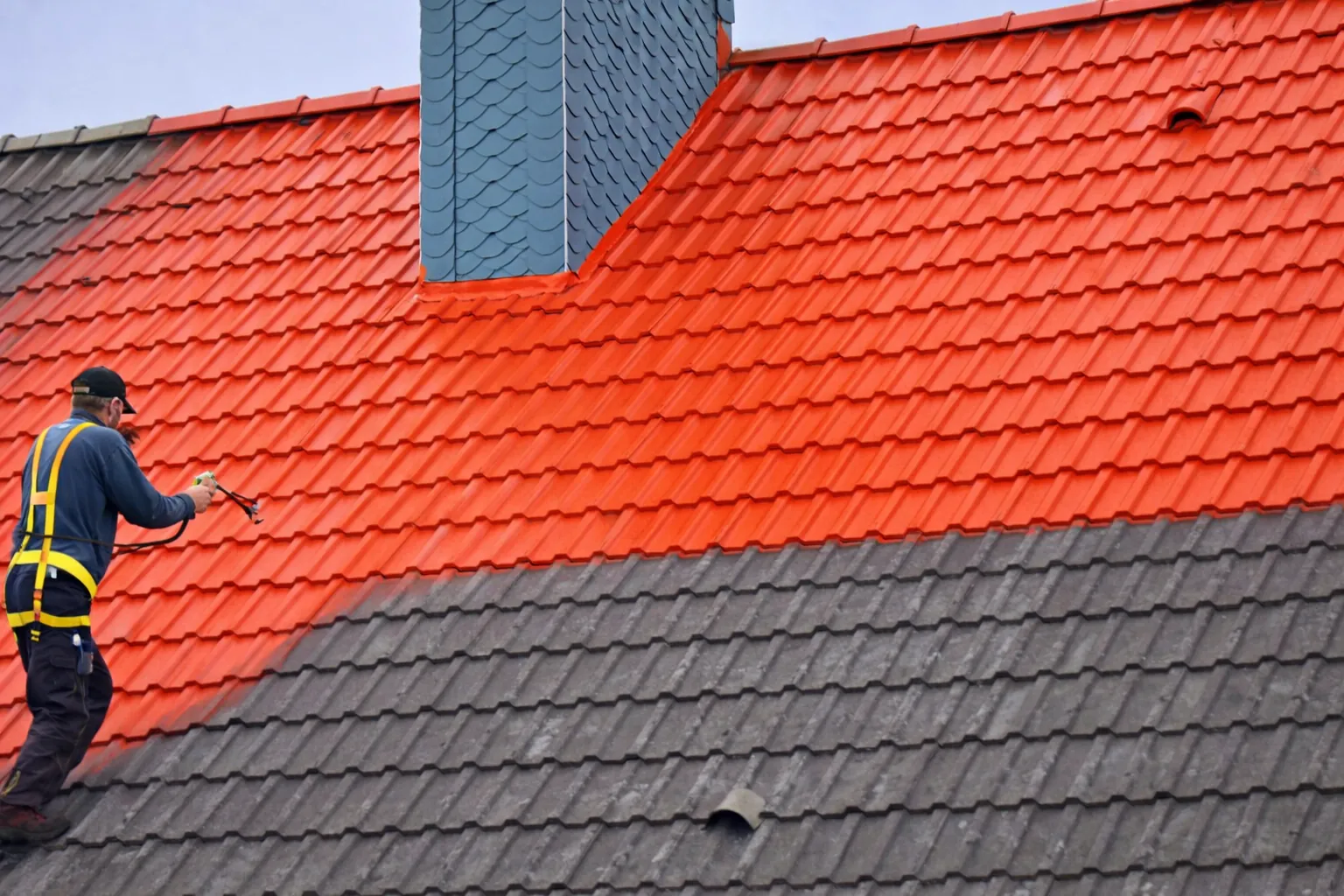 Peinture et rénovation de toiture par Noiret-Renov