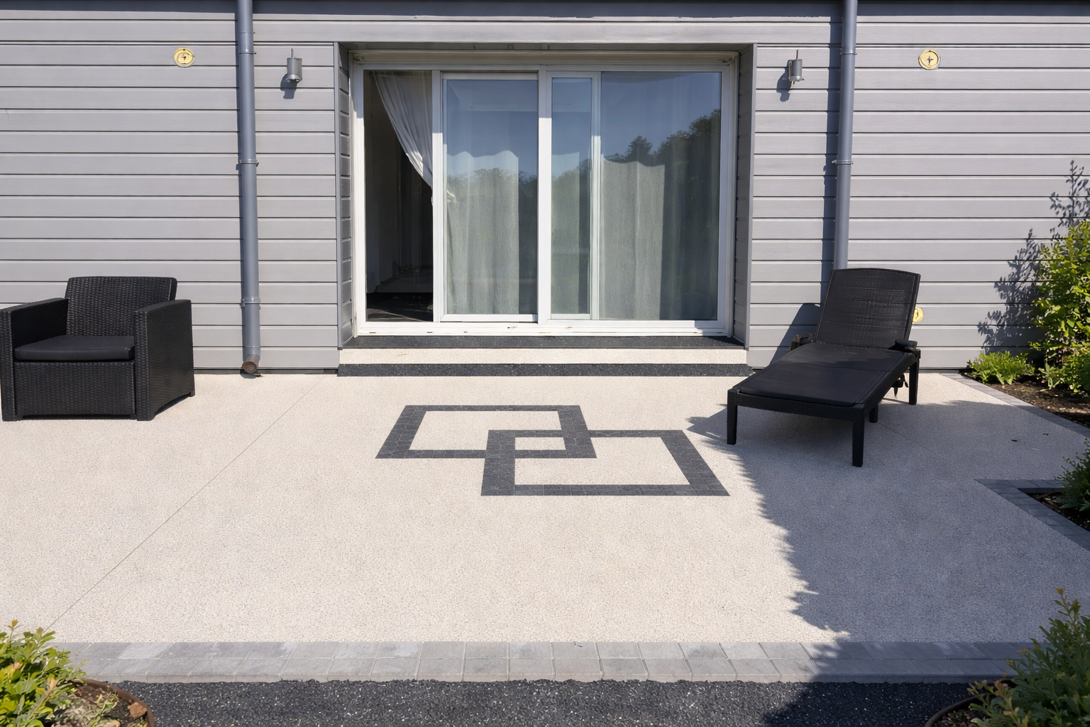 Escalier en résine de marbre