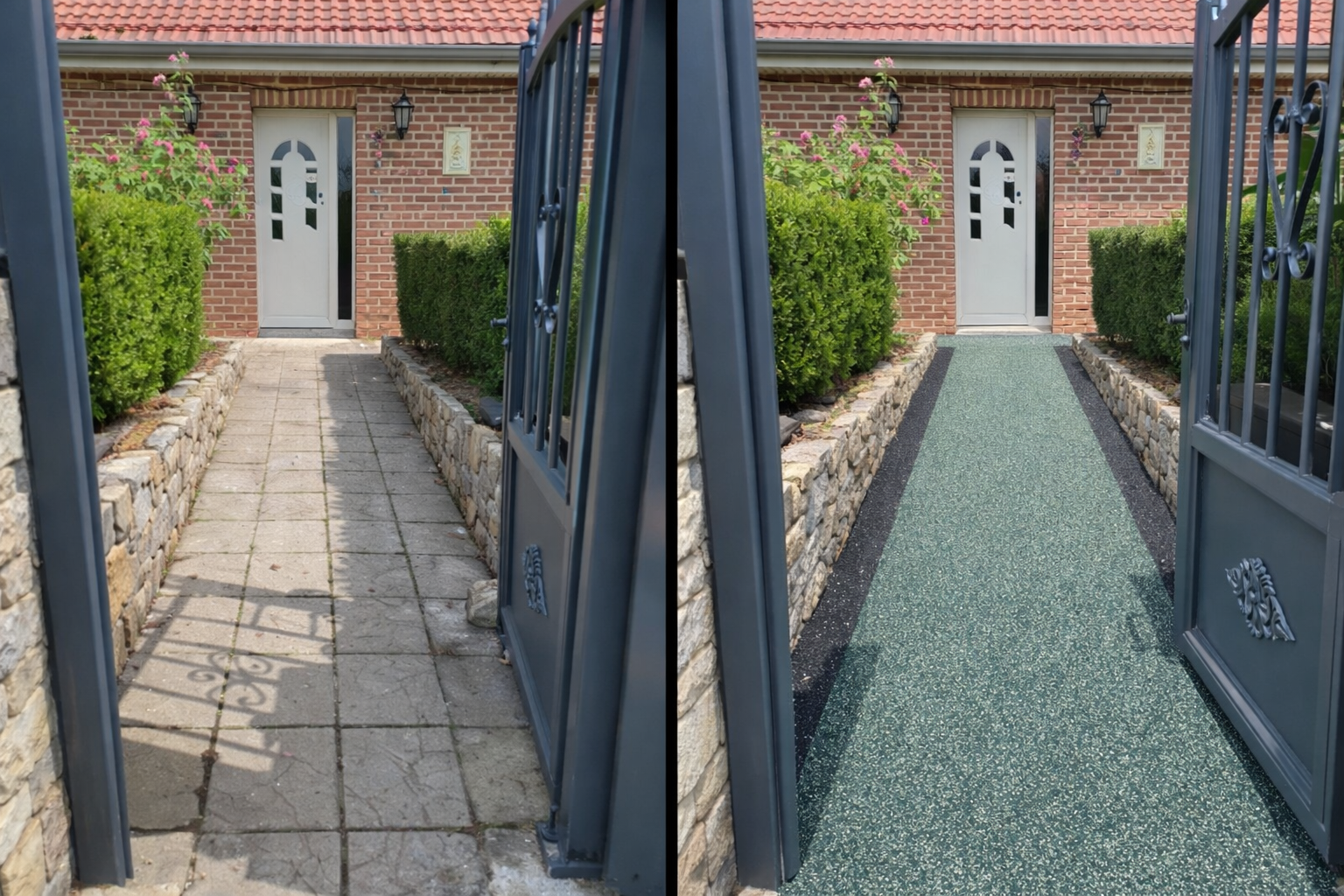 Escalier en résine de marbre